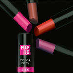 Buy Elle 18 Color Pops Silk Lipstick - P24 (4.2 g) - Purplle