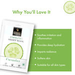 Buy Good Vibes Cucmber Cooling Sheet Mask (20 ml) - Purplle