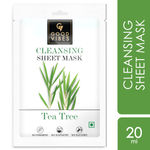 Buy Good Vibes Tea Tree Cleansing Sheet Mask (20 ml) - Purplle