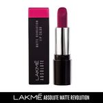 Buy Lakme Absolute Matte Revolution Lip Color - Mauve Me 205 (3.5 g) - Purplle