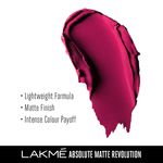 Buy Lakme Absolute Matte Revolution Lip Color - Mauve Me 205 (3.5 g) - Purplle