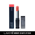 Buy Lakme Absolute 3D Lipstick, Peach Pinch (3.6 gm) - Purplle