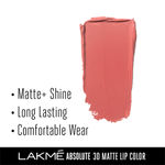 Buy Lakme Absolute 3D Lipstick, Peach Pinch (3.6 gm) - Purplle