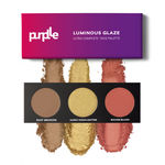 Buy Purplle Luminous Glaze Ultra Complete Face Palette - Long Lasting | Matte | Shimmer | Buildable Coverage | High Pigmentation (12gm) - Purplle