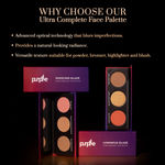 Buy Purplle Luminous Glaze Ultra Complete Face Palette - Long Lasting | Matte | Shimmer | Buildable Coverage | High Pigmentation (12gm) - Purplle