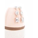 Buy Lilly & Sparkle Alloy Silver Toned Glass Stone Studded Drop Earrings For Women - Purplle