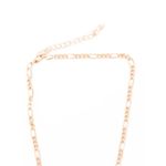 Buy Lilly & Sparkle Alloy Gold Toned Curved Link Chain With Twisted Wire Pendant Necklace For Women - Purplle