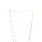 Buy Lilly & Sparkle Alloy Gold Toned 3 Layered Necklace With Circular Danglers For Women - Purplle