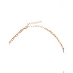 Buy Lilly & Sparkle Alloy Gold Toned 2 Layered Necklace With Desired Almond Shaped Pendant For Women - Purplle