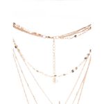 Buy Lilly & Sparkle Alloy  Gold Toned Necklace With Diverse Pendant For Women - Purplle