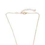 Buy Lilly & Sparkle Alloy Gold Toned Delicate Necklace Karma Pendant For Women - Purplle