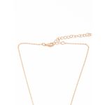 Buy Lilly & Sparkle Alloy Gold Toned Diamond Studded Heart Pendant Necklace For Women - Purplle