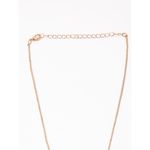 Buy Lilly & Sparkle Alloy Gold Toned Carved Crescent Moon Pendant Necklace With Small Ball Chain For Women - Purplle