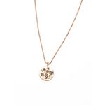 Buy Lilly & Sparkle Alloy Gold Toned Box Chain With Disk Shaped Pendant Necklace For Women - Purplle