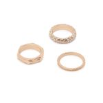 Buy Lilly & Sparkle Alloy Carved Finger Rings For Women - Set Of 4 - Purplle