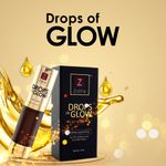 Buy Zobha Drops of Glow Precious 24K Gold Suitable For All Skin Types - Facial Glow, Signs of Ageing (15 ml) - Purplle