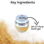 Buy Zobha Face & Body Polisher 24CT Gold Facial Gel, Toxin Removal For Women and Men (50 g) - Purplle