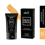 Buy Iba Must Have Waterproof Liquid Foundation - Pure Ivory - Purplle