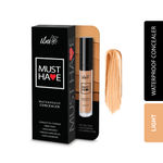 Buy Iba Must Have Waterproof Concealer Matte Finish - Light, 8 ml | Full Coverage & Long Lasting l Oil Free & Lightweight | Easily Blendable Concealer For Face Makeup | 100% Natural, Vegan & Cruelty-Free - Purplle