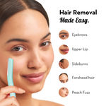 Buy Plush Flawless & Reusable Face & Eyebrow Razor for Women – Pack of 3 | Also for Upperlips, Forehead, Sideburns and Eyebrow | Painless and Instant Hair Removal at Home - Purplle