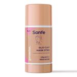 Buy Sanfe Promise Glo Clay Vitamin E Mask Stick With Niacinamide For Face | For Glowing Skin, Blackheads, Oil Control & Anti-Acne, 30gm, Pink - Purplle