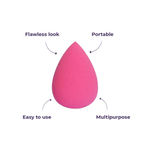 Buy Selfly Beauty Blender Sponge Puff - Blender Blender Sponge For Blending Face Makeup | Sponge Makeup Blender Flawless Look By Sanfe (Multicolor) | Beauty sponge | Makeup Blender sponge | Sponge Beauty Blender | Blender for Makeup - Purplle