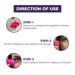 Buy Selfly Beauty Blender Sponge Puff - Blender Blender Sponge For Blending Face Makeup | Sponge Makeup Blender Flawless Look By Sanfe (Multicolor) | Beauty sponge | Makeup Blender sponge | Sponge Beauty Blender | Blender for Makeup - Purplle