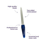 Buy Selfly Nail Filer - Nail Filer Kit For Women| 1 Piece Nail Filer | Nickel-Plated Surface Nail Filer | Nail Filer Helps to Gently Smooth Nail By Sanfe ( Multicolor) | Nail Filer For Nails | Tool To Smoothen Nails | Nail Filer For Nail Extension - Purplle
