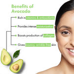 Buy Good Vibes Avocado Moisturizing Sheet Mask | Hydrating, Anti-Bacterial, Softening | No Animal Testing (20 ml) - Purplle