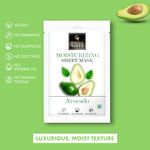 Buy Good Vibes Avocado Moisturizing Sheet Mask | Hydrating, Anti-Bacterial, Softening | No Animal Testing (20 ml) - Purplle