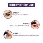 Buy Selfly Eyebrow Groomer Brush - 1 Piece | Eyebrow Brush for Women | Tames Thick Eyebrows | Lifts The Brows By Sanfe (Multicolor) Eyebrow Brush | Brush For Eyebrow | Eyebrow Grooming Brush | Eyebrow Brush Groomer | Grooming Eyebrow Brush - 1 Pc - Purplle