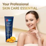Buy Dr.Batra`s PRO+ Instant Glow Face Wash|Contains Orange Peel, Echinacea, Saffron, Aloe Vera, Vitamin E. 100 gm - Purplle