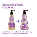 Buy Plum BodyLovin' Vanilla Vibes Body Wash | SLS-Free Creamy Body Wash For Women | Warm Vanilla Fragrance for Soft & Smooth Skin | Aloe-Infused Nourishing Shower Gel For All Skin Types (240 ml) - Purplle