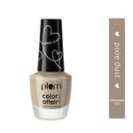 Buy Plum Color Affair Nail Polish Pixie Dust Collection - Enchanted 149 | Silver Glitter Finish | 7-Free Formula | 100% Vegan & Cruelty Free - Purplle