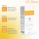 Buy Brinton Uv Doux Face & Body Sunscreen Gel With Spf 50 Pa+++ In Matte Finish And Oil Free Formula| Water Resistant Sunscreen| Protection Against Uva/Uvb Rays |For All Skin Types (50 g) - Purplle