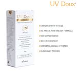 Buy Brinton Uv Doux Gold Silicone Water Resistant And Non-Greasy Sunscreen Gel Spf 50 Pa+++, Oil-Free, Sun Protection Against Uva/Uvb Rays|For All Skin Types (50 g) - Purplle