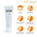 Buy Brinton Uv Doux Gold Silicone Water Resistant And Non-Greasy Sunscreen Gel Spf 50 Pa+++, Oil-Free, Sun Protection Against Uva/Uvb Rays|For All Skin Types (50 g) - Purplle