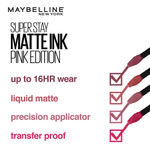 Buy Maybelline New York Super Stay Matte Ink Liquid Lipstick, Lasts Up to 16H - 170 Initiator, 5 ml - Purplle