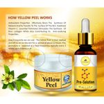 Buy Cosderma Yellow peel Retinol Peel with Pre solution set of 2 products - Purplle