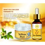 Buy Cosderma Yellow peel Retinol Peel with Pre solution set of 2 products - Purplle