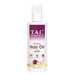 Buy TAC - The Ayurveda Co. Onion Hair Oil for Hair with Ginger for Healthy Hair and Scalp, 100ml - Purplle