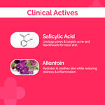 Buy The Derma Co.1% Salicylic Acid Sheet Mask With Salicylic Acid & Allantoin for Acne Prone Skin - 20g - Purplle