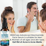 Buy WishCare Advanced Niacinamide Serum for Acne & Excess Oil Control with 2% Zinc PCA, Ceramide, Oats, Green Tea - 30ml - Purplle