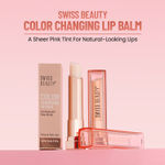 Buy Swiss Beauty Shea Butter Color Changing Lip Balm White (3.2 gm) - Purplle