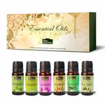 Buy Indus Valley Bio Organic Essential Oils Gift Pack - 10 ml each (Pack of 6) - Purplle