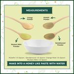 Buy Indus Valley Bio Organic Face Pack for Brighten Complexion DIY Kit Gift pack 30gm+30gm+30gm+30gm - Purplle