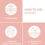 Buy Good Vibes Loofah - Purplle
