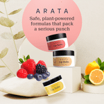 Buy Arata Berry Burst Lip Balm (10 G) For Dry, Chapped Lips | Intensely Moisturizing | Mango & Cocoa Butter | Sweet Almond & Sunflower Oil | All-Natural, Vegan - Purplle