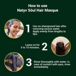 Buy Natyv Soul Conditioning Hair Masque | With West African Shea Butter & Moroccan Argan Oil | Contains Exotic, Natural Ingredients | 4X Better Conditioning | Revives Dry, Damaged Hair | For Men and Women | 200GM - Purplle