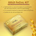 Buy Globus Naturals Gold Facial Kit For Illuminating Skin |5 Step Bridal Radiance Kit |Paraben Free | Salon Grade| For All Skin Types (110 gm) - Purplle